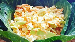 طريقةعمل سلطة الكلو سلو بخلطتهاالسرية/سلطةمطاعم kfc الشهيرة/سلطة مميزة ولذيذة/coleslaw