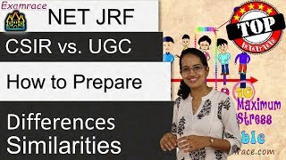 CSIR NTA NET versus UGC NTA NET DIfferences - Logic, Quantitative Aptitude
