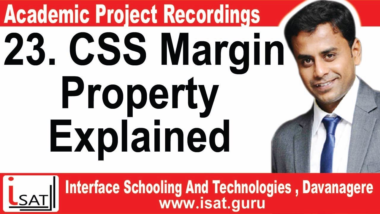 23. CSS Margin Property Explained - YouTube