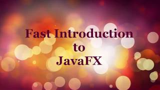 Fast Introduction to JavaFX and Scene Builder using NetBeans Part 1.