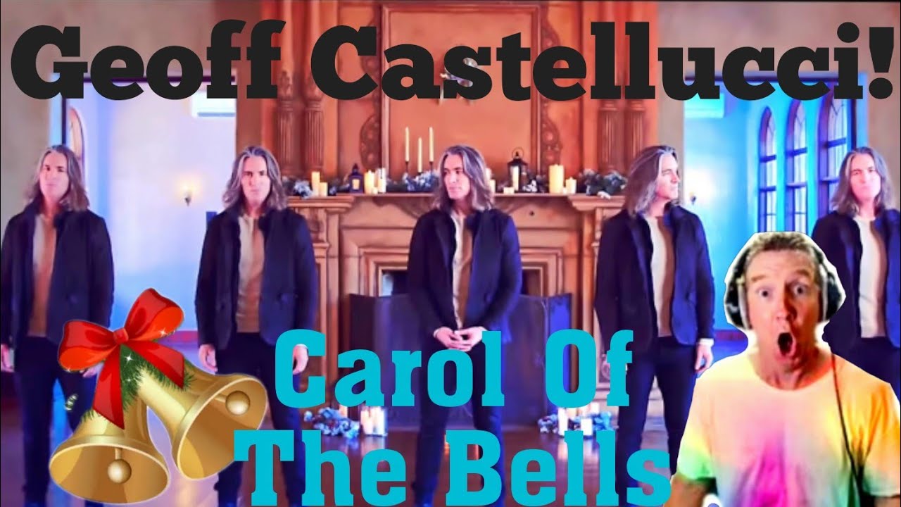 Geoff Castellucci - Carol Of The Bells ( Bass Singer Version) *REACTION!* 🔥