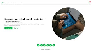 Create UI / UX MDBootstrap || MDB Part #2