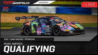 LIVE | OB CAR 32 | Qualifying | Road America | GT World Challenge America powered by AWS 2026