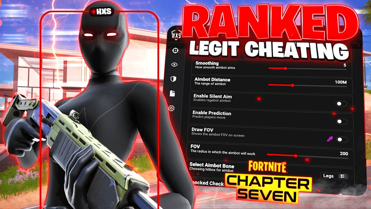 CHEATING With The Best Fortnite Cheats In RANKED🏆 (UNREAL)