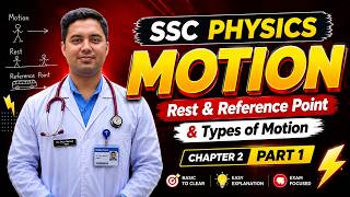 SSC Physics Chapter 2, Motion, Part 1,Motion & Types Of Motion, SSC English Version, SSC 27,28 Batch
