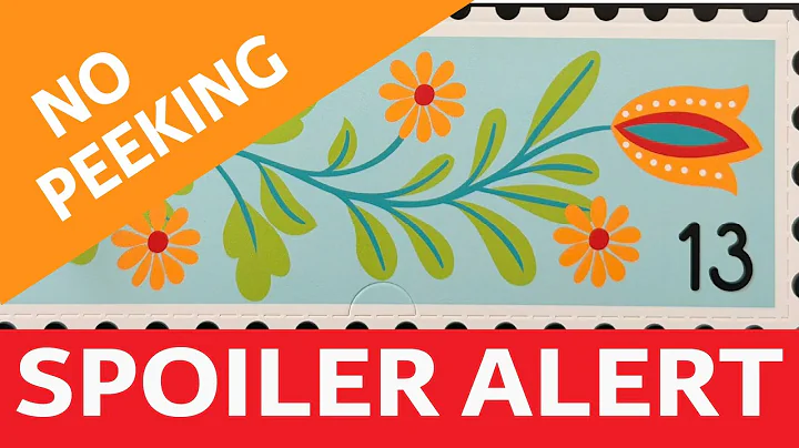 SPOILERS - 2025 Crafty Advent Calendar from Spellbinders Day 13