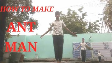 How to make Ant man using kinemaster