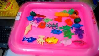 Spelende kinderen game vissen with Surprise Dolls Toys 4 Kids - Fishing Game For kid Part 2 screenshot 2