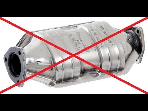 VW Golf IV 1.9 TDi PD130 4Motion - Remove Catalytic Converter - YouTube