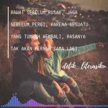 Story WA Romantis Karna Su Sayang by Detik_Literasiku