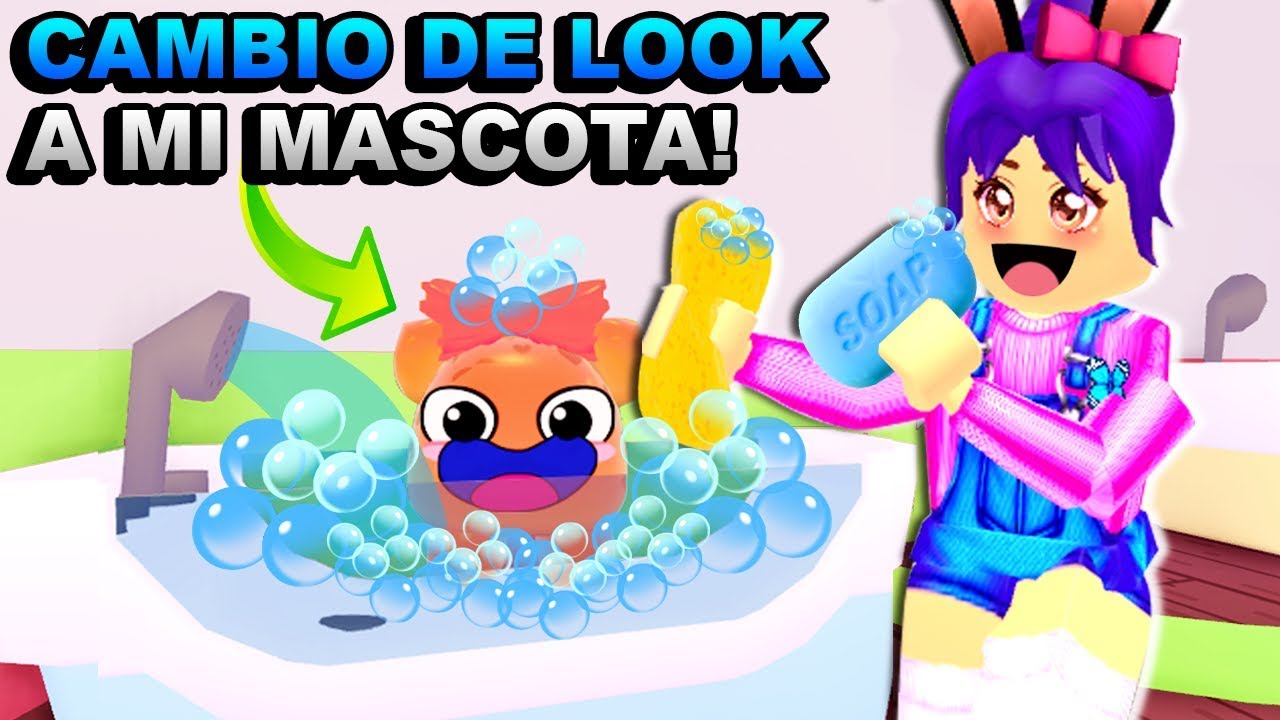Repeat Cambio De Imagen Para Mi Mascota Droplet Roblox My - roblox buscando a pink soy un pez fish simulator