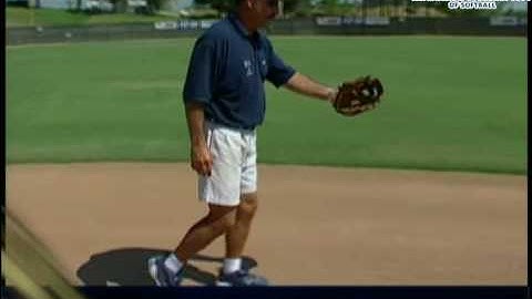 Softball Instruction Infield Fundamentals Part 6 - Fielding glove hand side