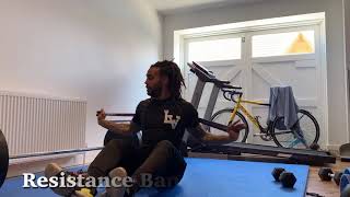 Resistance Band Floor Press