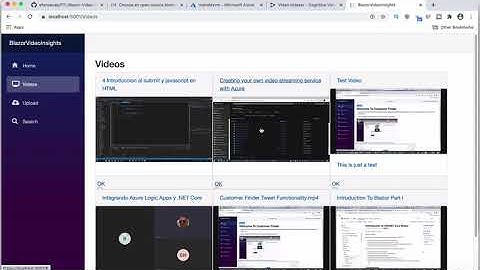1 - Developing a Video Portal With Blazor And Azure Video Indexer - Course Introduction