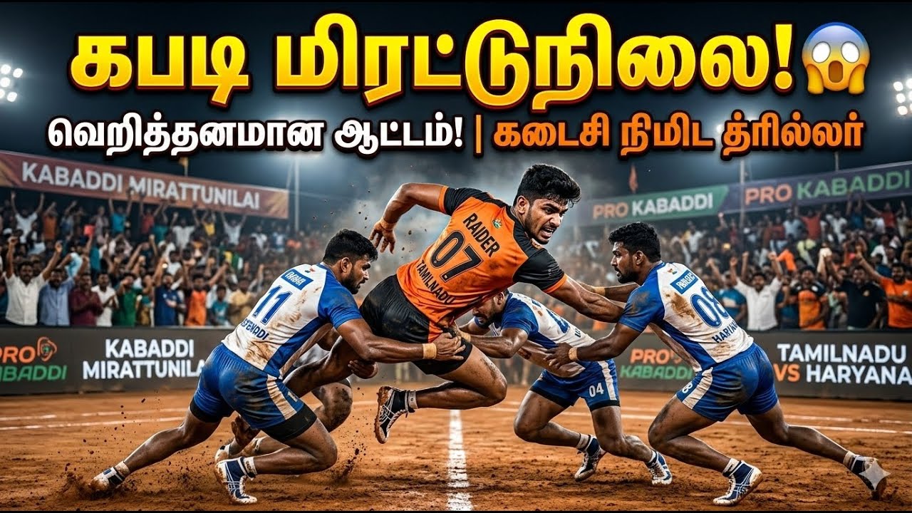 மிரட்டுநிலை மின்னொளி கபாடி போட்டி | ஓணாங்குடி vs வல்லநாடு