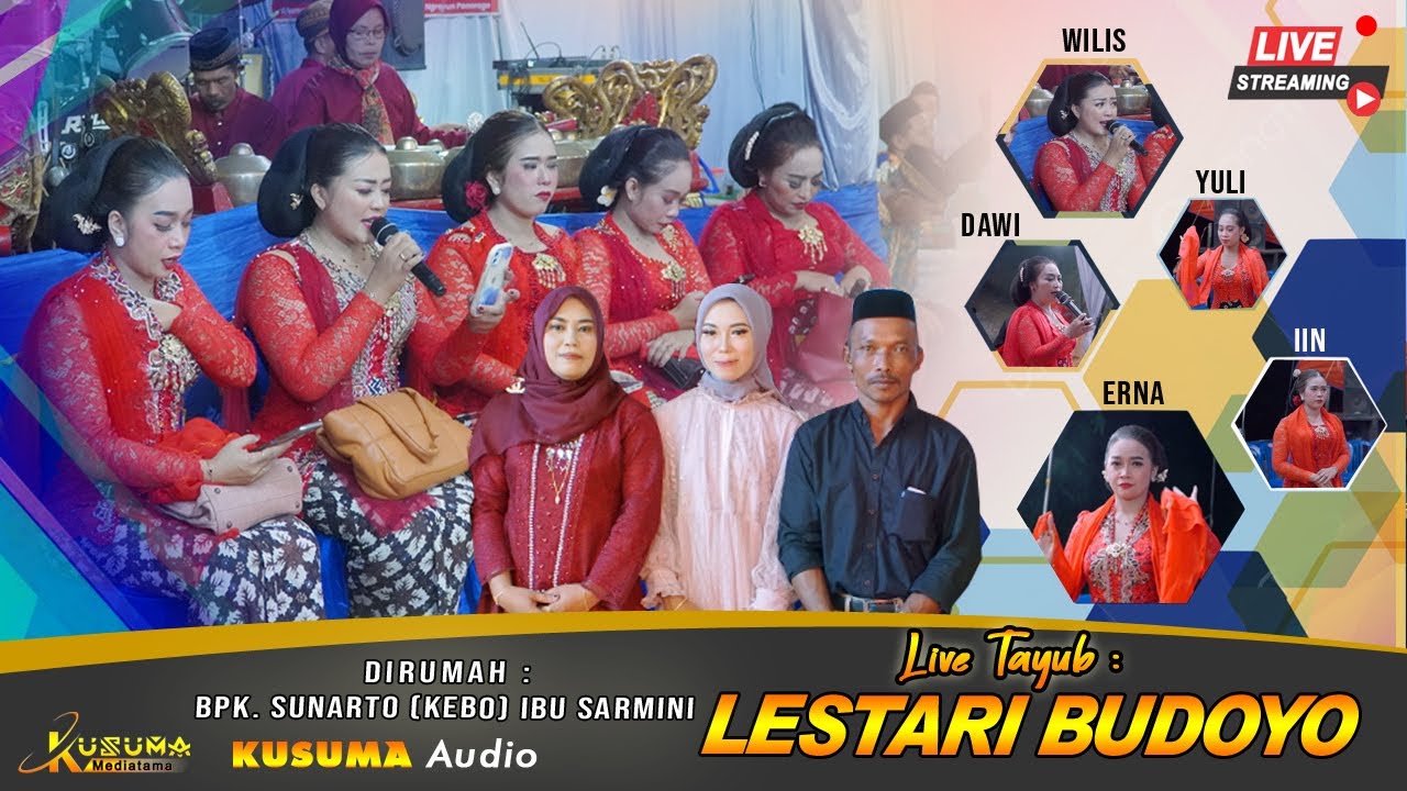 🔴Live Tayub LESTARI BUDOYO | Dirumah BPK. SUNARTO (KEBO) IBU SARMINI Krajan Selur | 29 Februari 2024