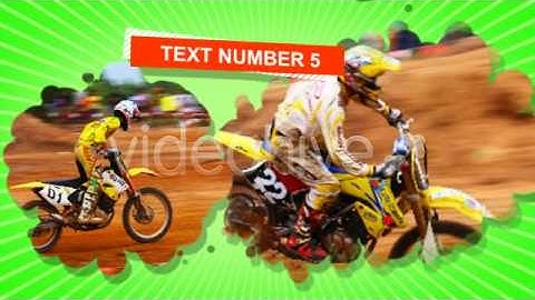 Blob Particles Video Display After Effects template