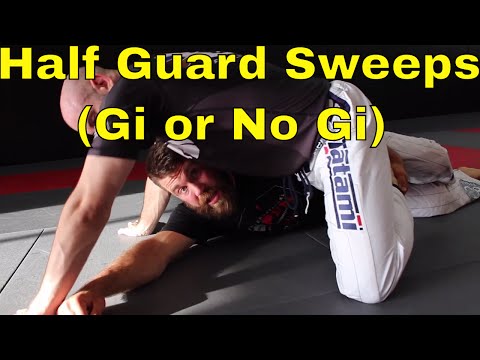 Toe Tuck BJJ Half Guard Sweep (Gi or No Gi)