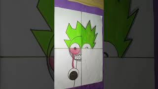 Sprunki Pyramixed Owakcx   Speed Drawing in 4 Phases 🚀🟢🎨