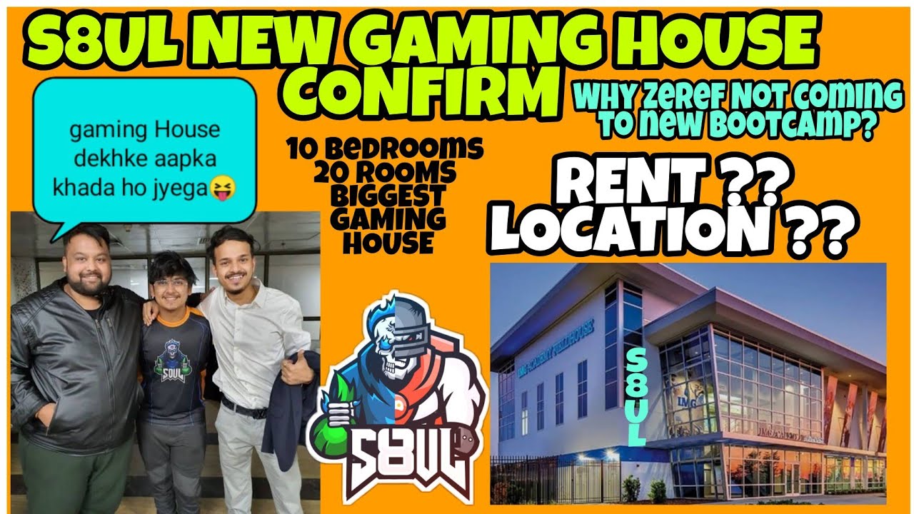 S8UL New Gaming House Confirm | Rent Location Explain by Goldy Bhai | # ...