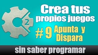 Construct 2 tutorial Español #9. Apunta y Dispara en Construct 2.