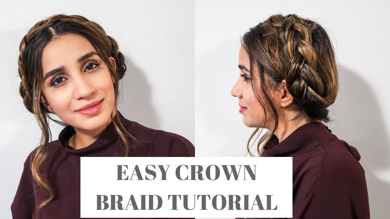 3. Blonde Hair Crown Braid Tutorial - wide 5