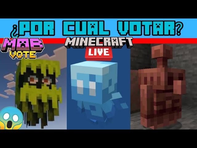 Minecraft Mob Vote 2021: Como votar nos mobs? - Moyens I/O