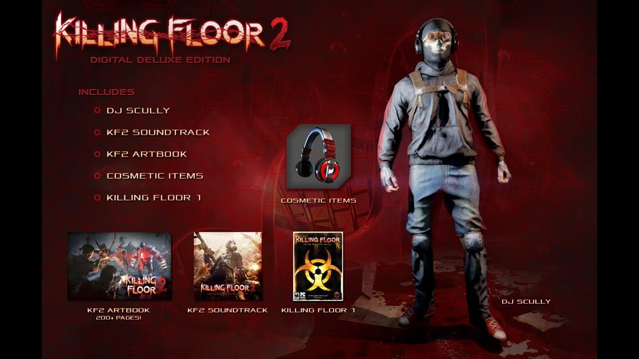 Killing Floor 2 All Dj Scully Cyber Punk Outfit Youtube