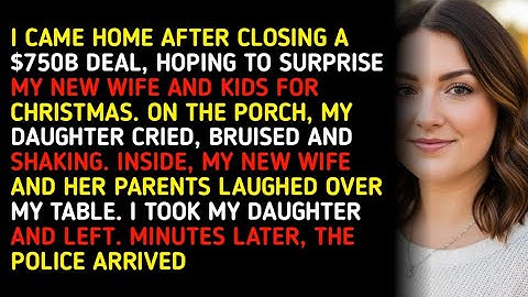 I CAME HOME AFTER CLOSING A $750B DEAL, HOPING TO SURPRISE MY NEW WIFE AND KIDS FOR CHRISTMAS. ON...