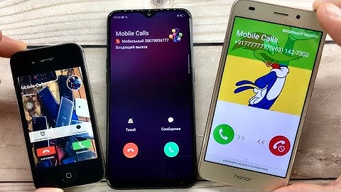 Incoming Calls/ IPhone 4S, Oppo A5S, Honor 5/ Madness Calls/ Mobile Calls