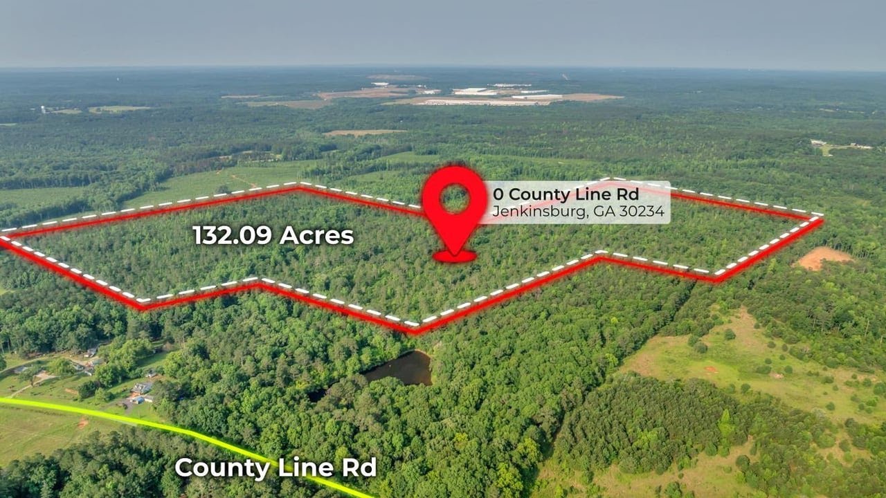 0 County Line Rd , Jenkinsburg, GA