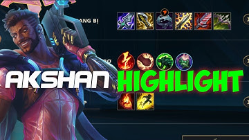 Tốc chiến Akshan Highlight Tướng mới ra mắt bản cập nhật 2.4 Montage Akshan wild rift