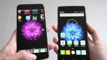 CUBOT S600 VS iphone6