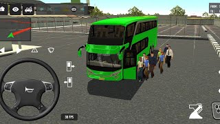 Euro Bus Driving Game Public Transportation 2024 -  Indonesia Bus Simulator Android Gameplay #2092 screenshot 1