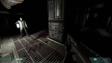 Doom 3 Walkthrough Part 10 HD - Level 6, Alpha Labs Sector 2