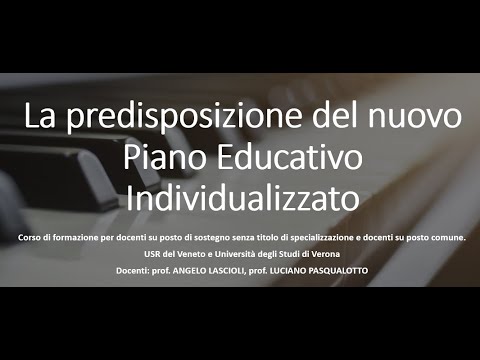 Seminario USR Veneto sul nuovo PEI per insegnanti del 1° ciclo di istruzione