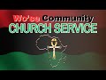 Wose community church service of the sacred african way  41424