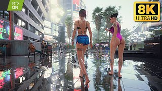 UNREAL ENGINE 5.2 Cyberpunk 2077 Tech Demo GRAPHICS?! 2023 Update RTX 4090 Max Settings Ray Tracing