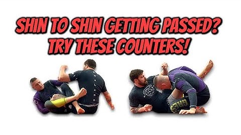 How To Counter A Shin To Shin Guard Inside Pass Attempt!