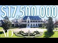 Inside A $17.5M Estate With A Go Kart Track & Bowling Alley | On The Market | Architectural Digest