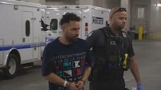 RAW VIDEO: Man police said kidnapped daughter transferred to 4th Ave Jail