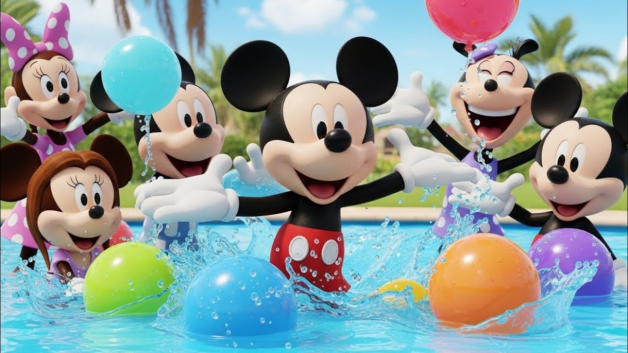 Mickey Mouse Pani Adventure | Fun Water Cartoon for Kids