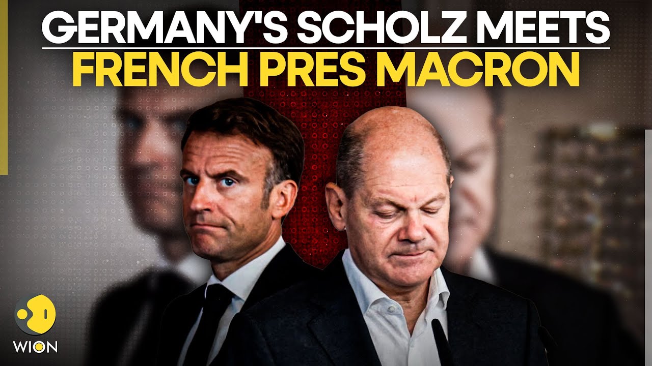 Germany France Ties LIVE: German Chancellor Scholz and French President Macron meet in Paris | WION