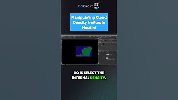 Clouds in Houdini: Cloud Density Tips - # Tip 3 #cgcircuit #houdini #VFX