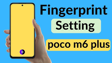poco m6 plus in display fingerprint lock setting/poco m6 plus me display fingerprint Kaise lagaen