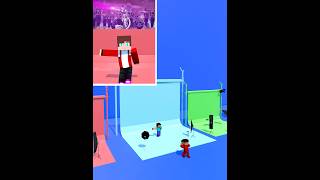 Boy Minecraft Dance Challenge TOCA TOCA Backstage 😎- Minecraft Animation#shorts