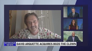 Actor David Arquette talks to WGN Morning Show about acquiring the rights to Bozo