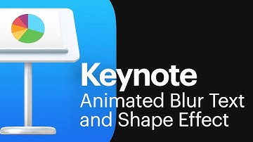 Keynote for Mac and iPad - Animated Text and Shapes Effect