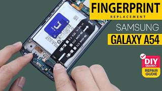 Замена сканера отпечатков пальцев Touch ID на Samsung Galaxy A54