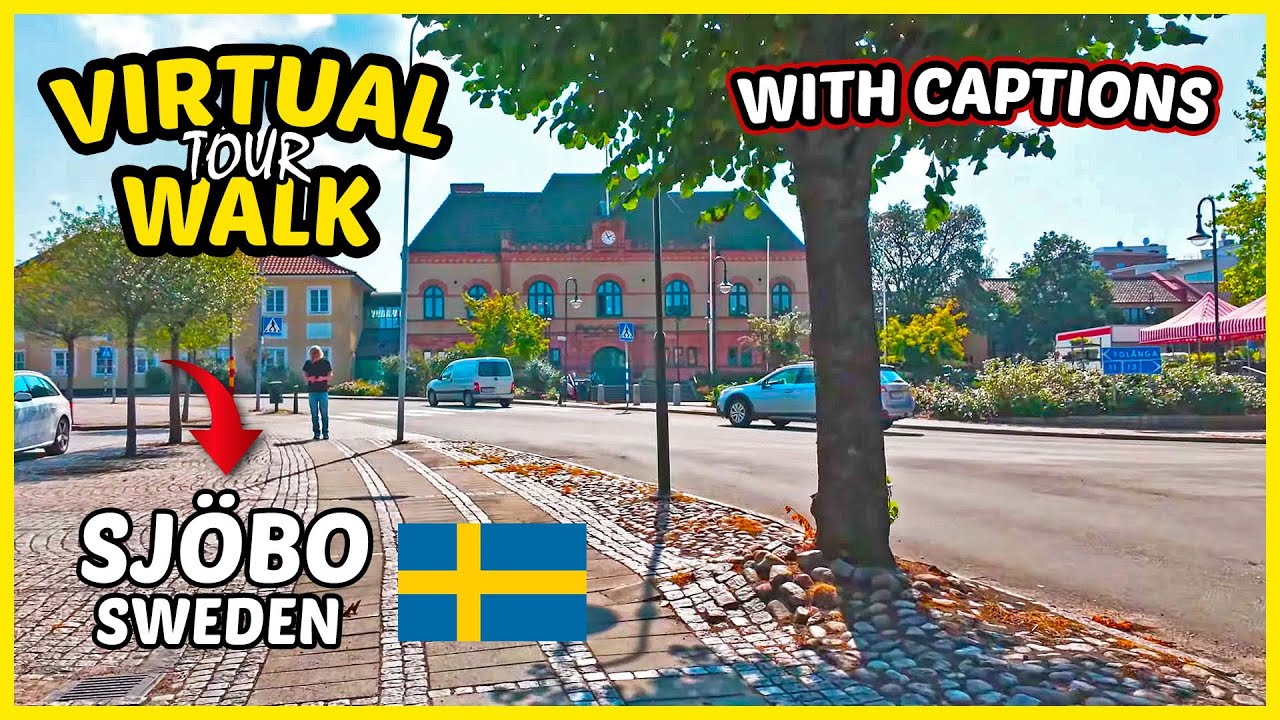 SJÖBO, SWEDEN  🇸🇪 | Sjöbo Small Town Walking Tour